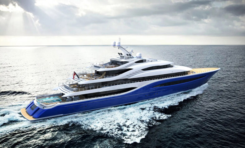 Turquoise Yachts to build 87m flagship Project Vento 1