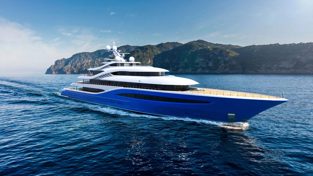 Turquoise Yachts to build 87m flagship Project Vento