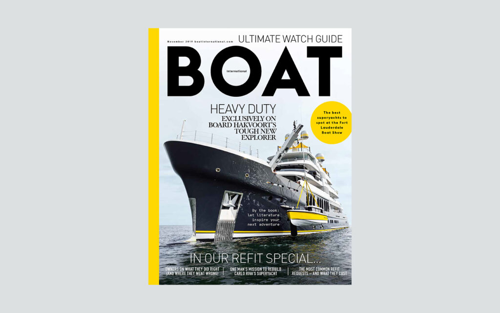 Boat International - SCOUT Exclusive