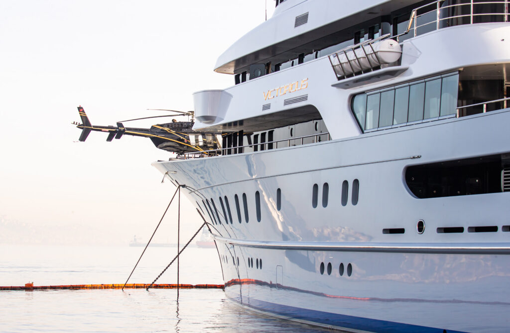 AKYACHT launches 85m explorer superyacht Victorious in Turkey 9